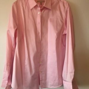 Pink business shirt